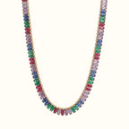 Baguette Tennis Necklace