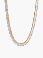 Baguette Tennis Necklace