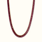 Baguette Tennis Necklace
