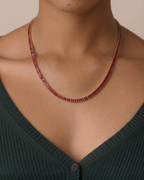 Baguette Tennis Necklace