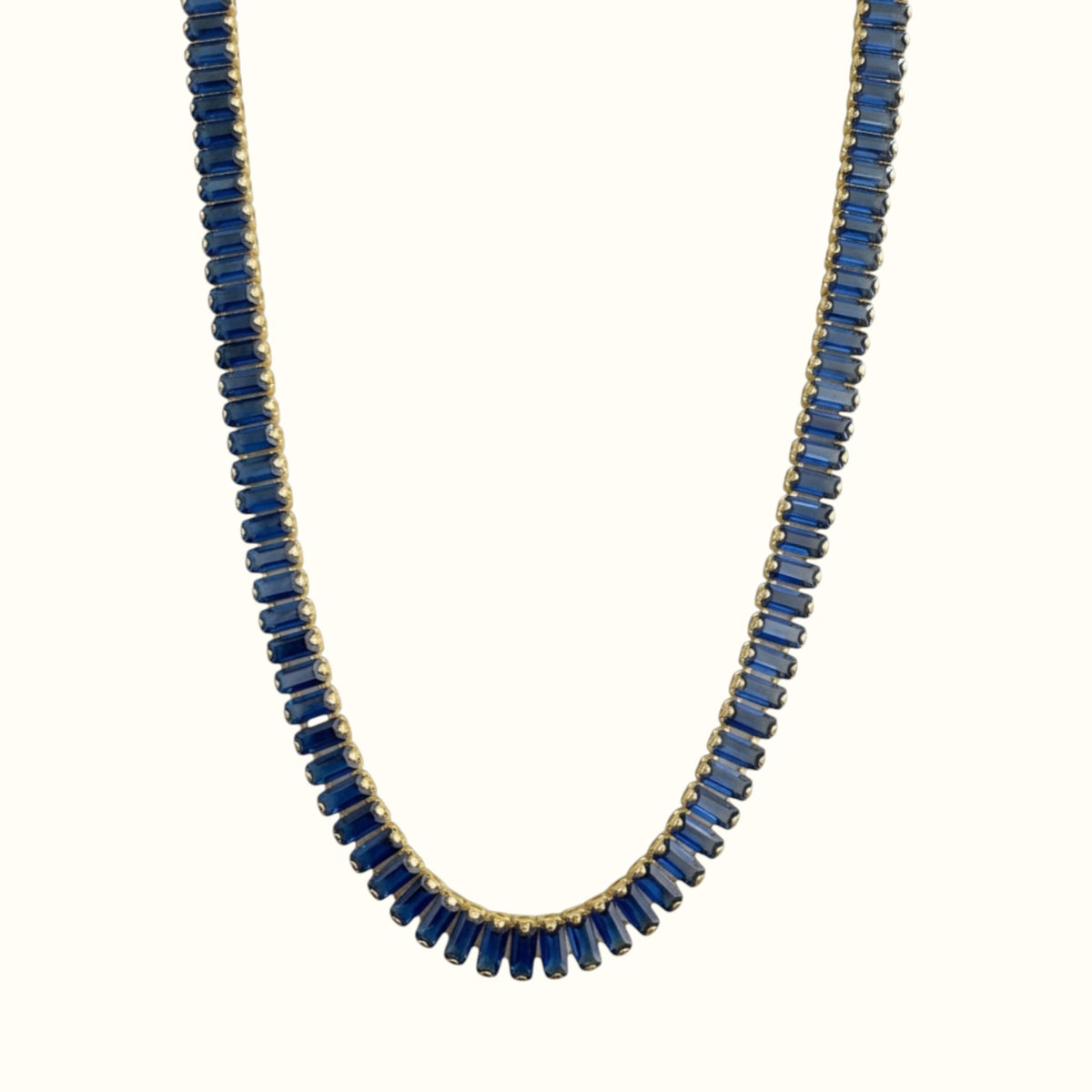 Baguette Tennis Necklace