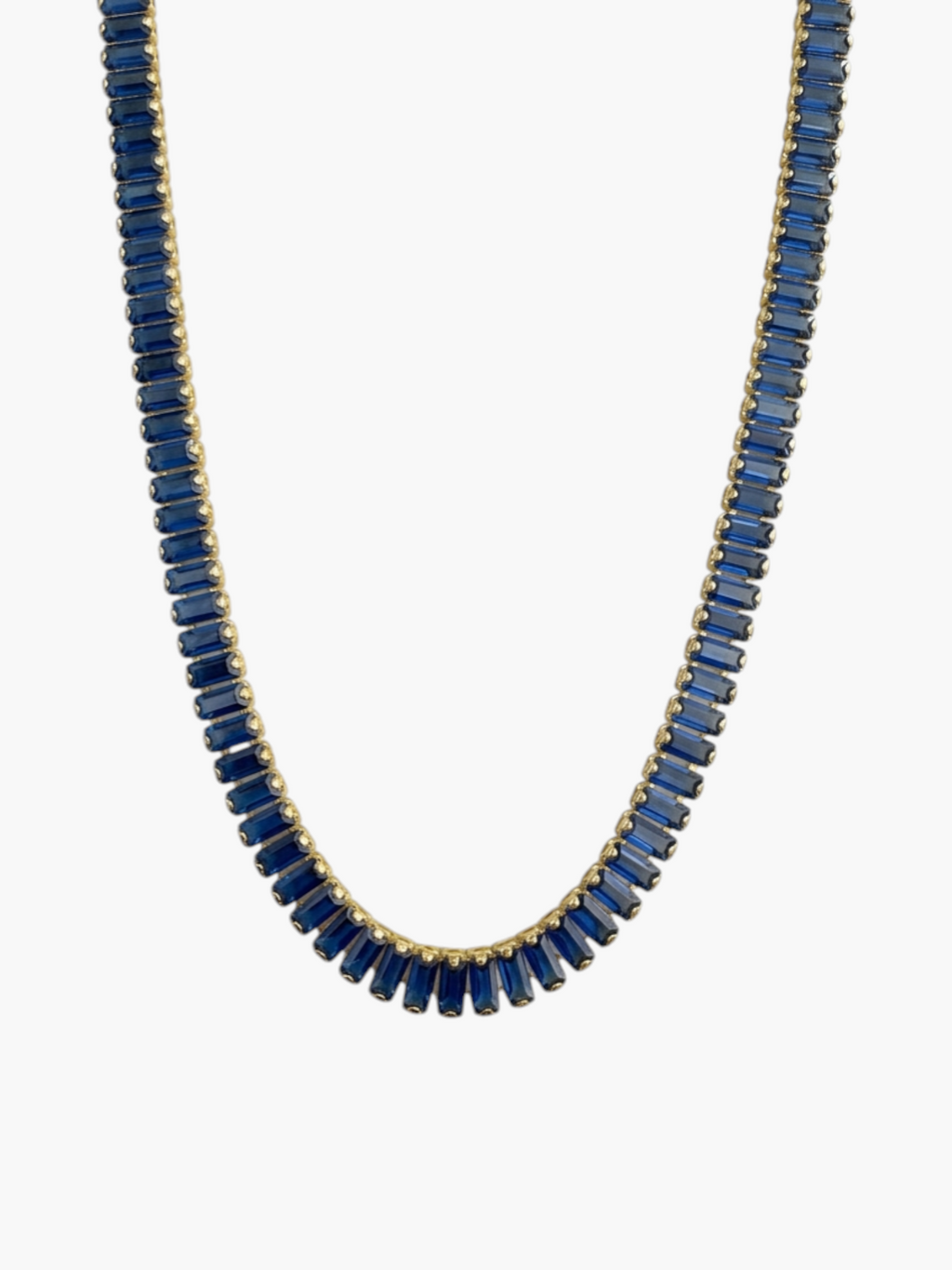 Baguette Tennis Necklace