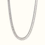 Baguette Tennis Necklace