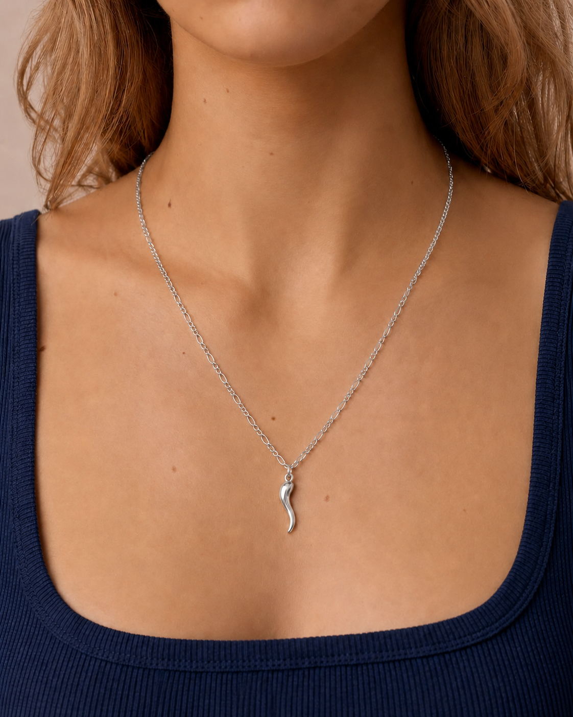 Italian Horn Necklace