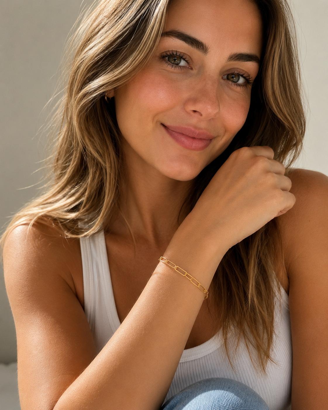 Paperclip Chain Bracelet