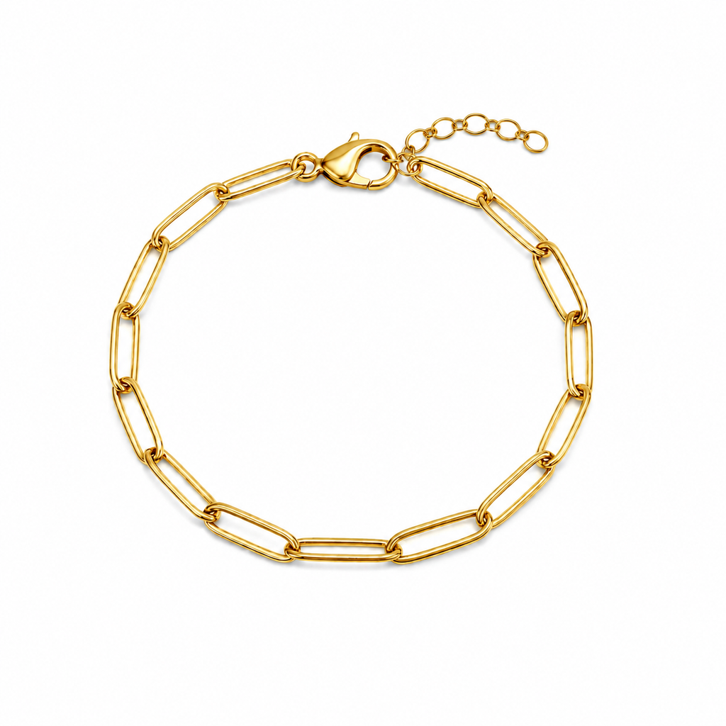 Paperclip Chain Bracelet