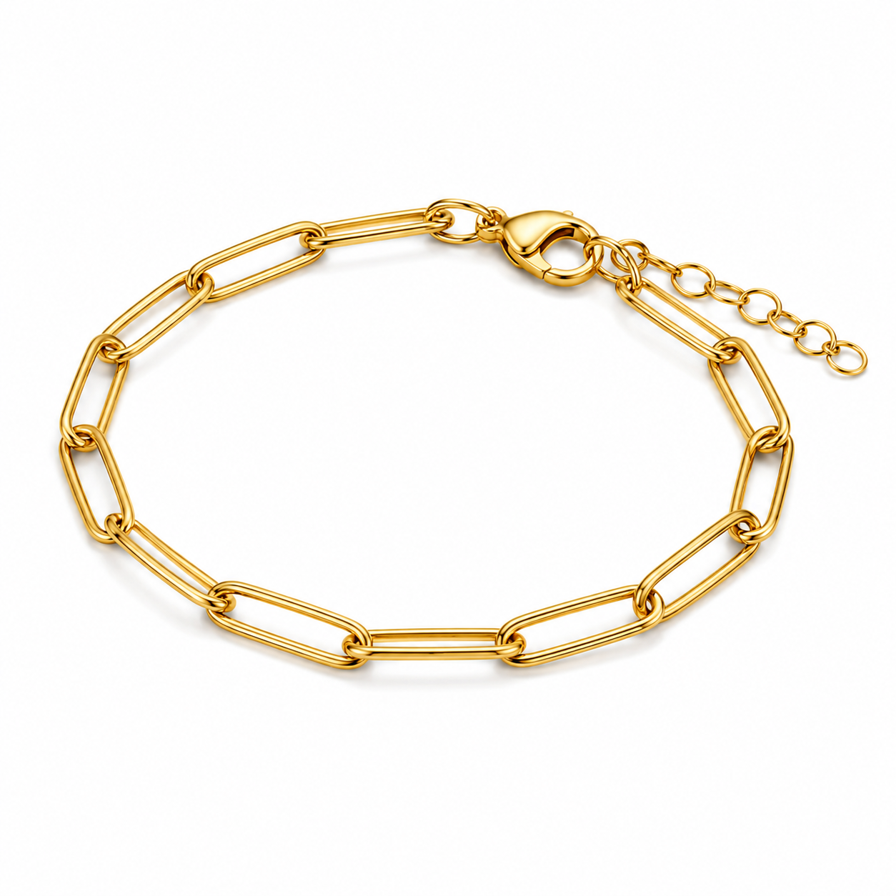 Paperclip Chain Bracelet