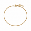 Thin Curb Chain Bracelet