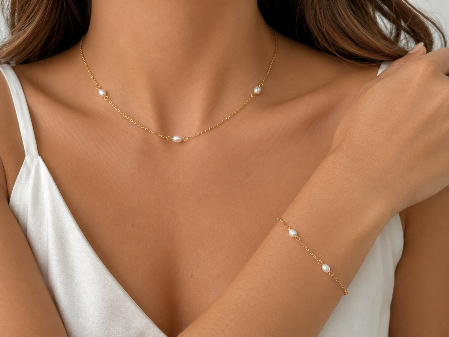 Pearl Trio Bracelet