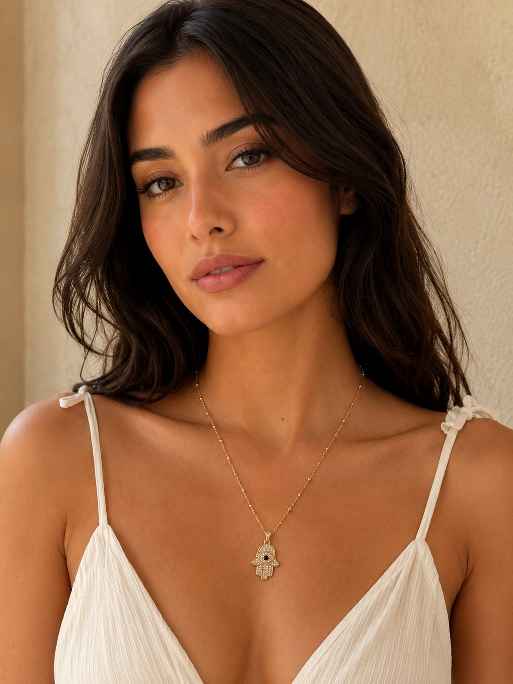 Hamsa Necklace