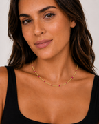 Curb Colors Chain Necklace