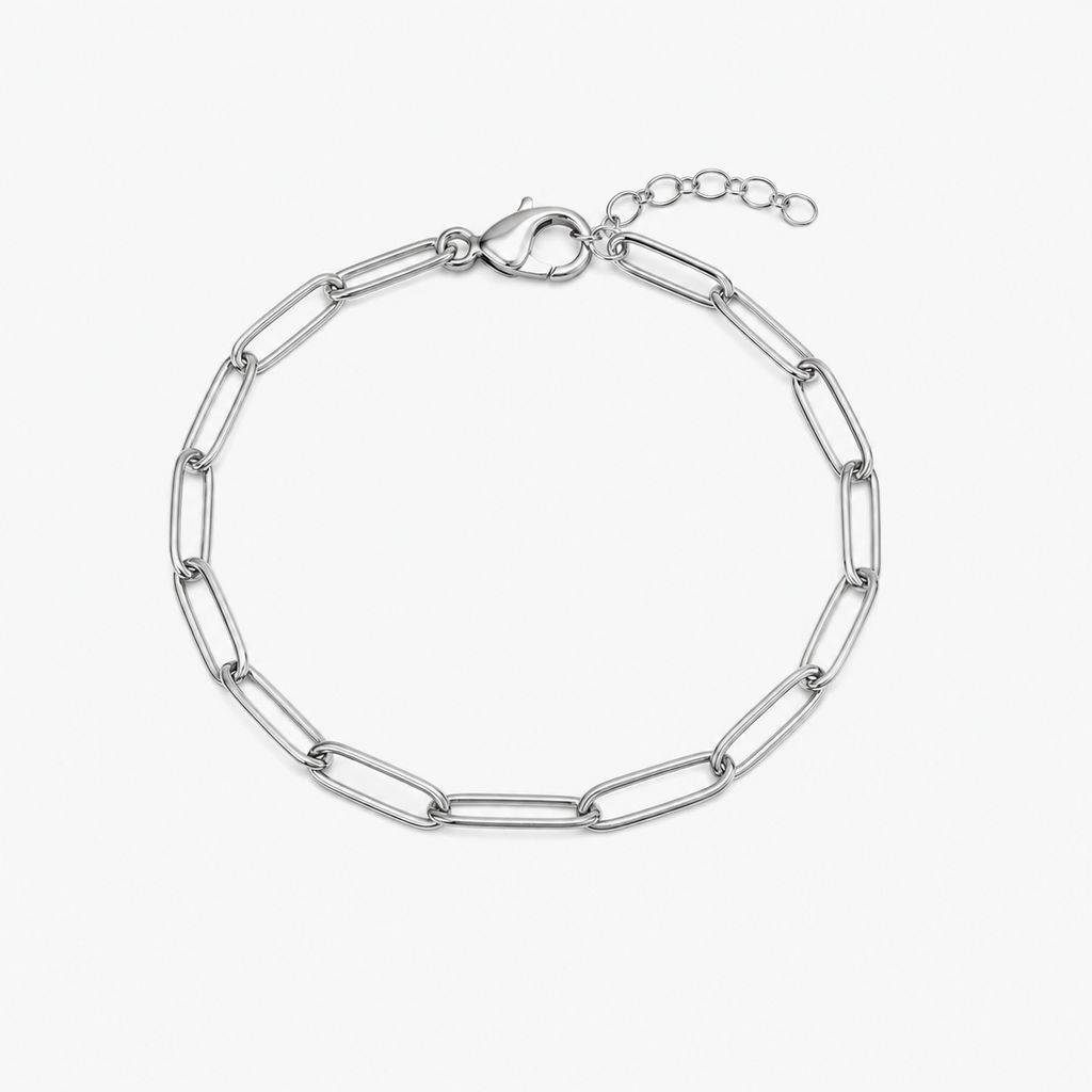 Paperclip Chain Bracelet