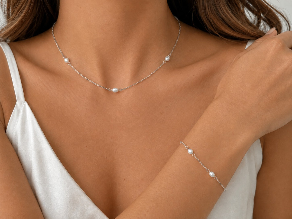 Pearl Station Bracelet
