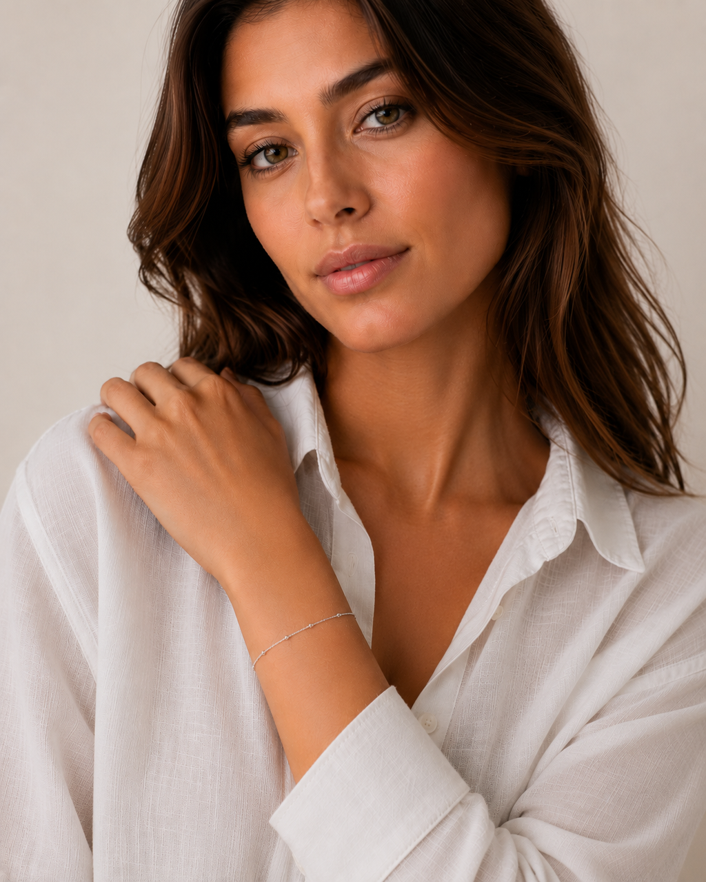 Dainty Satellite Chain Bracelet
