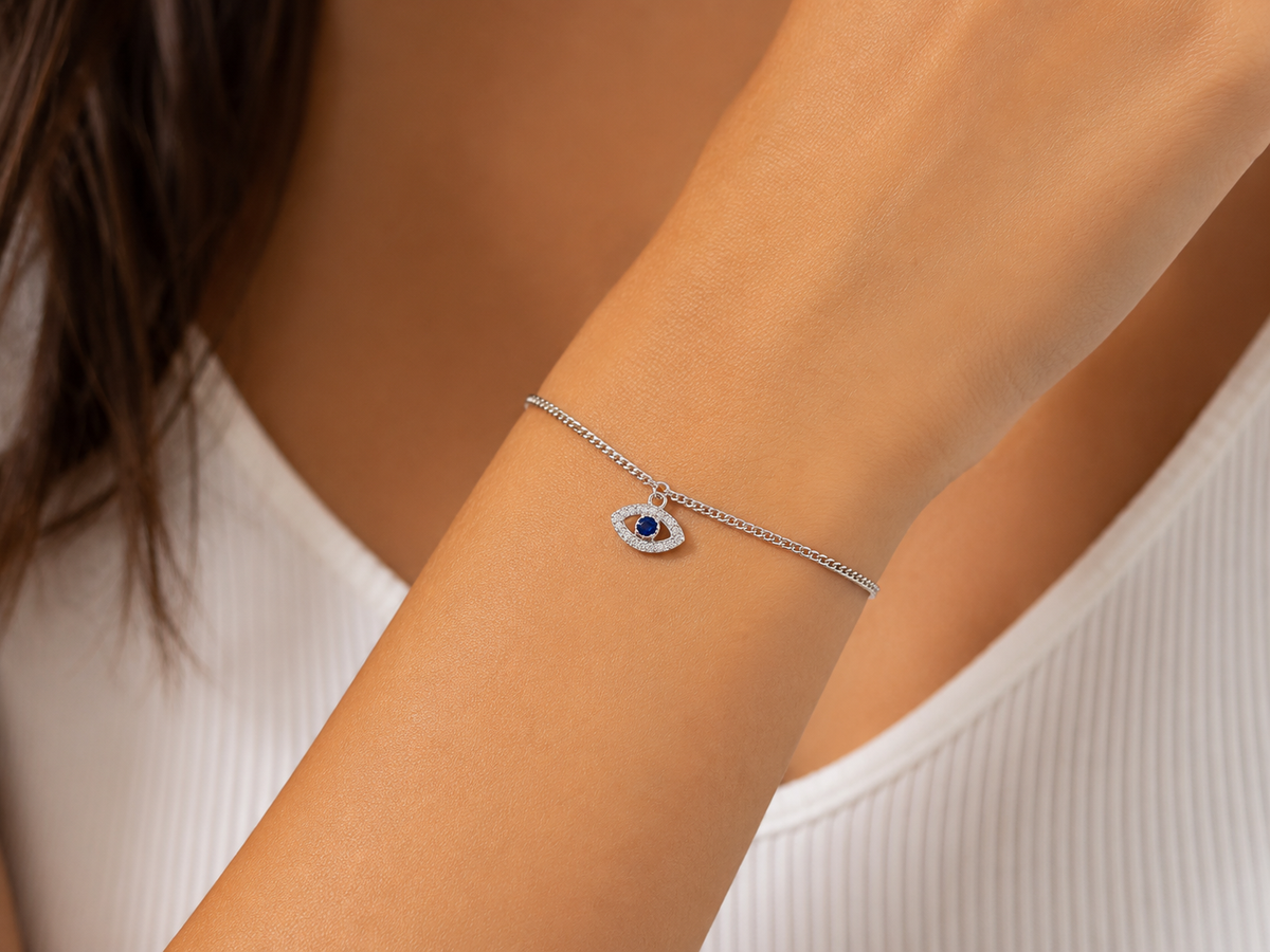 Evil Eye Zirconia Bracelet