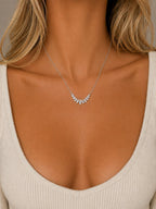 Marquise Zirconia Necklace