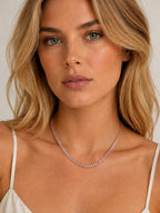 Baguette Tennis Necklace