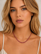 Baguette Tennis Necklace