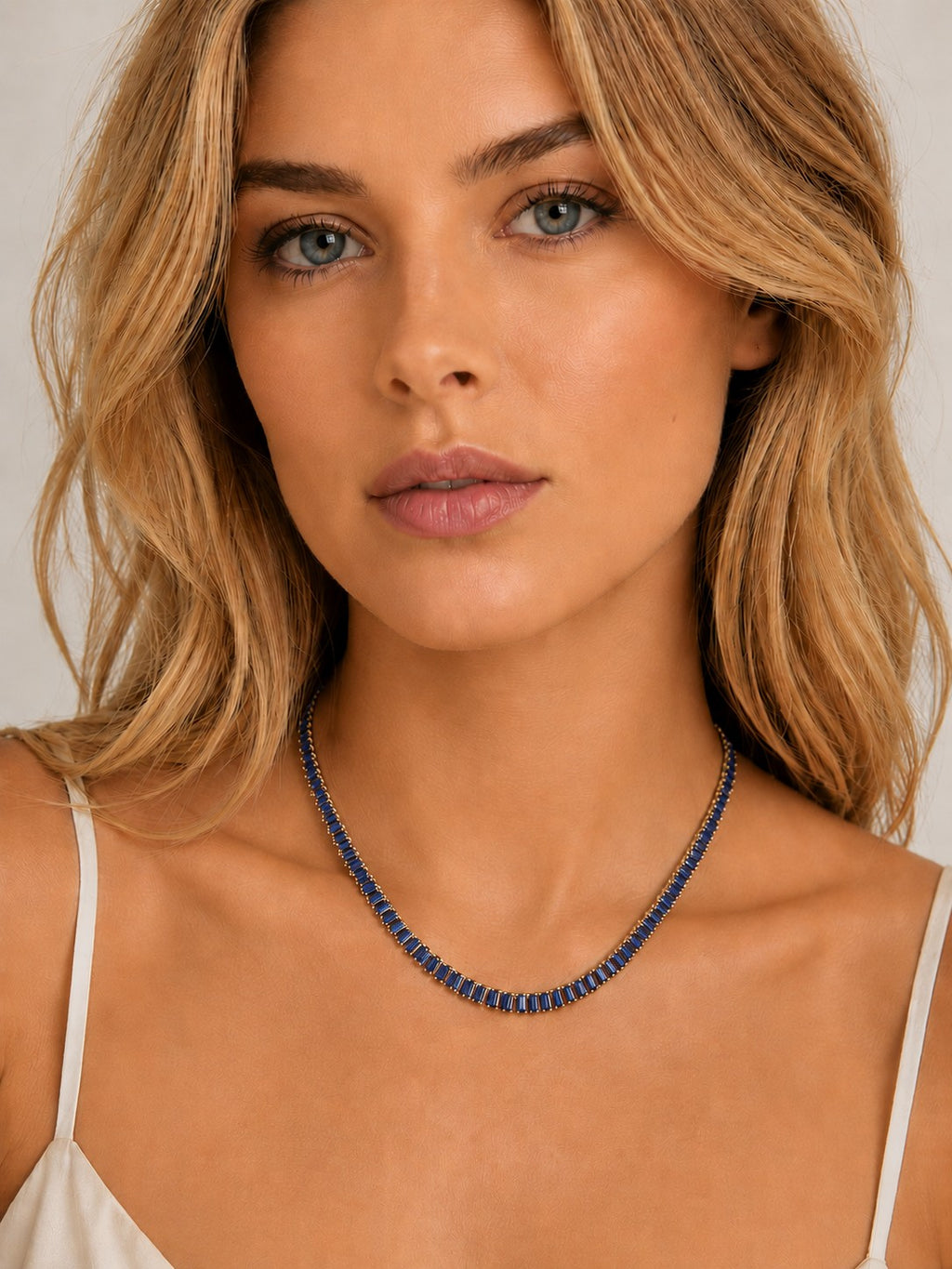Baguette Tennis Necklace