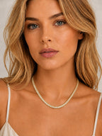 Baguette Tennis Necklace