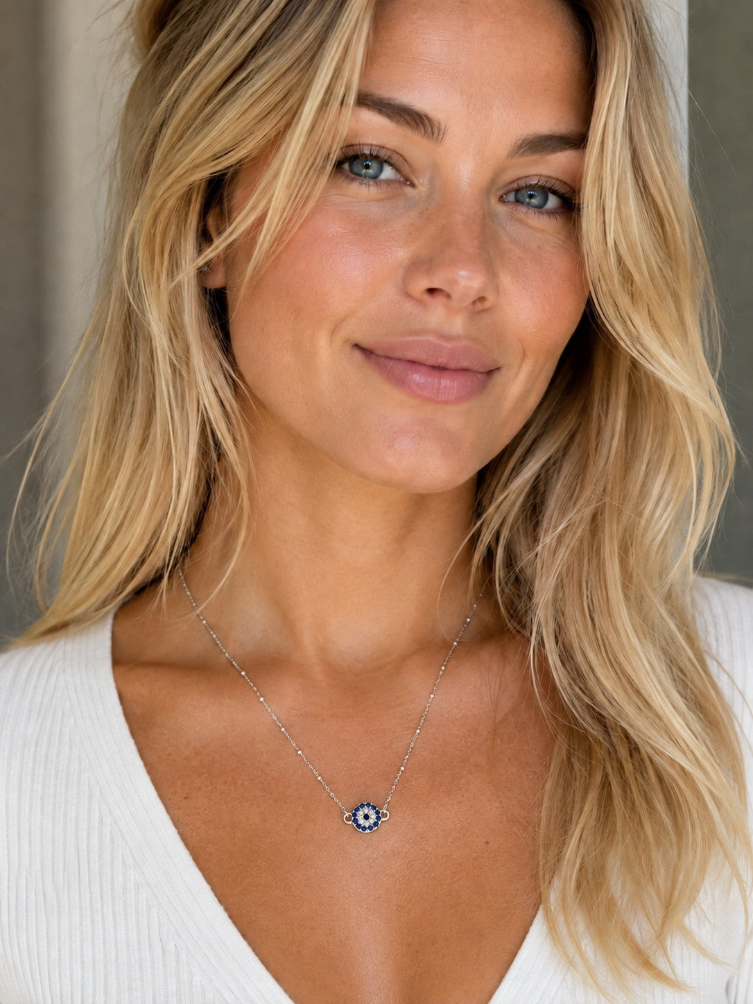Dainty Evil Eye Necklace