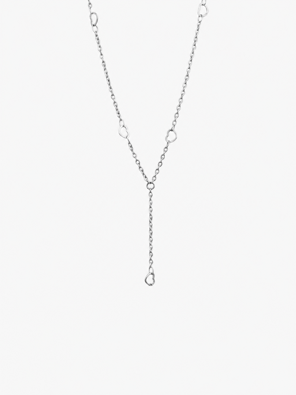 Lariat Heart Necklace