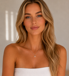 Heart with Ball Chain Necklace
