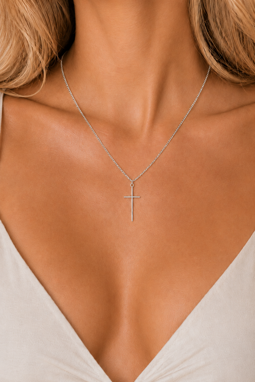 Cross Tiny Necklace