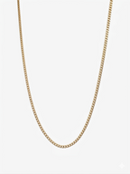 Thin Curb Chain Necklace