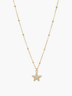 Starfish Zirconia Necklace