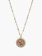 Flower Pearl Necklace