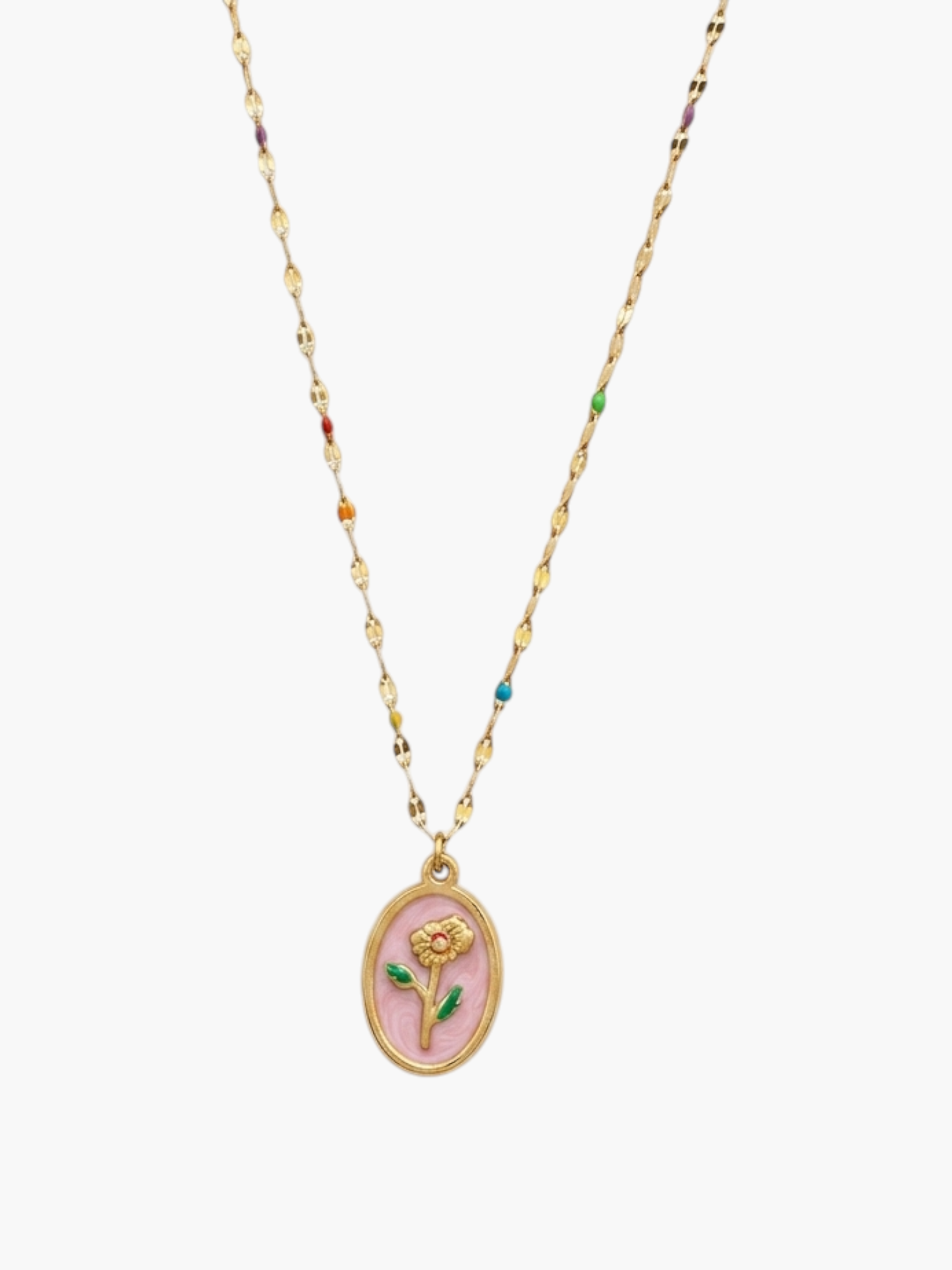 Rose Pink Necklace