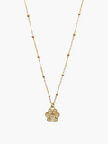 Paw with Ball Chain Necklace