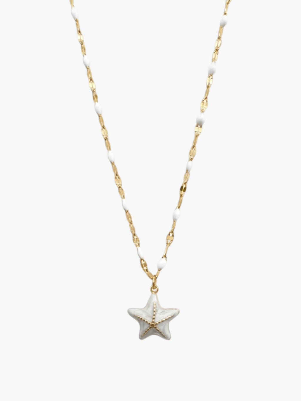 Starfish Color Chain Necklace