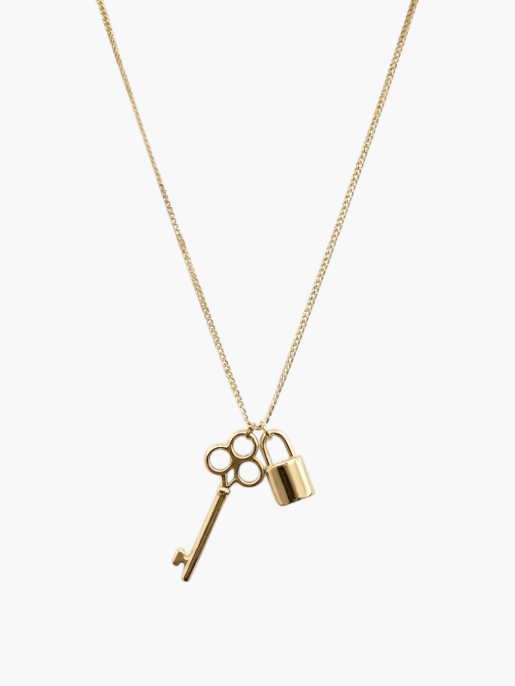 Key & Lock Necklace