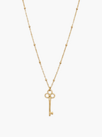 Key with Ball Chain Necklace