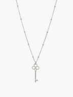 Key with Ball Chain Necklace