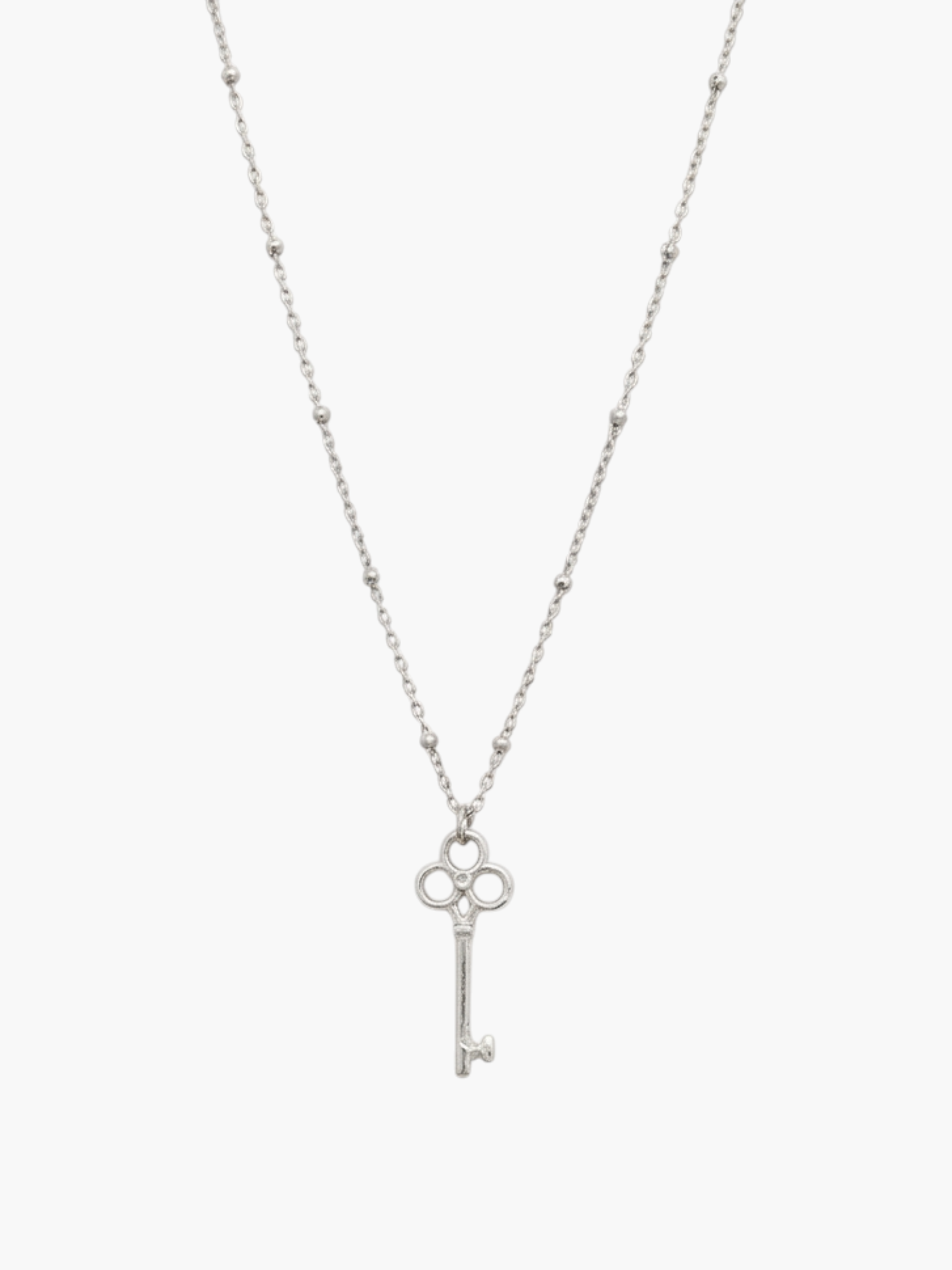 Key with Ball Chain Necklace