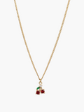 Cherry Zirconia Necklace