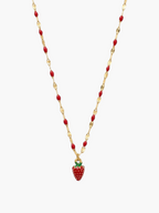 Strawberry Red Necklace