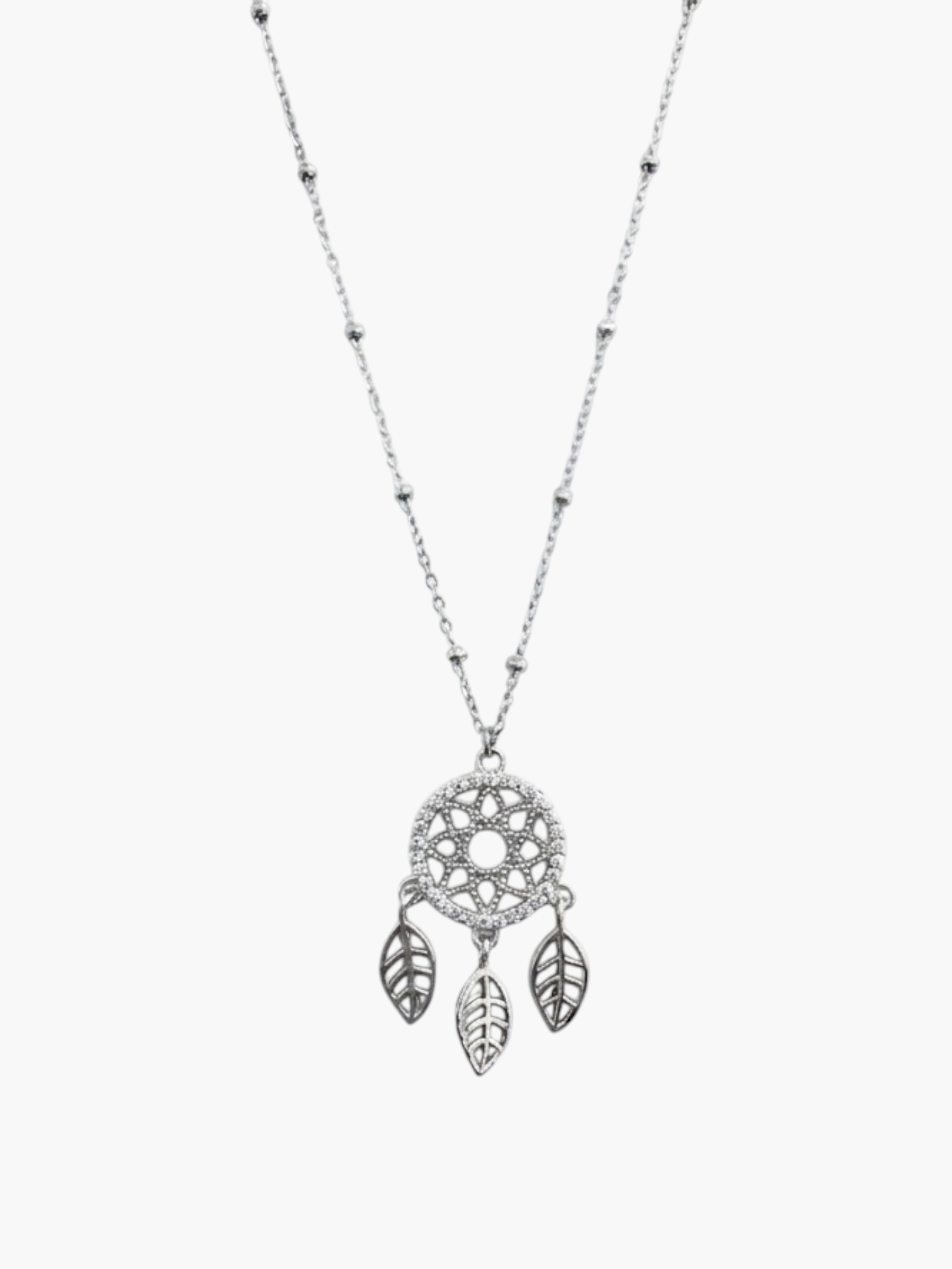 Dreamcatcher Zirconia Necklace