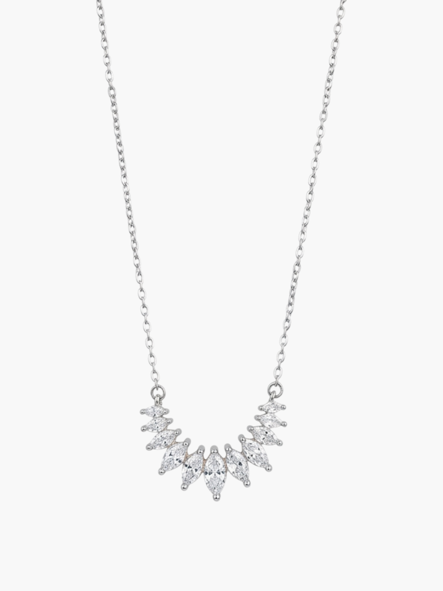 Marquise Zirconia Necklace