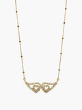 Angel Wings Zirconia Necklace