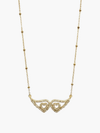 Angel Wings Zirconia Necklace