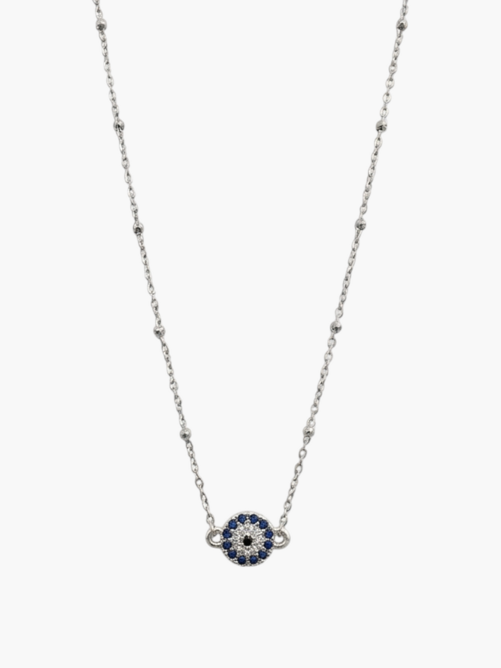 Evil Eye Round Necklace