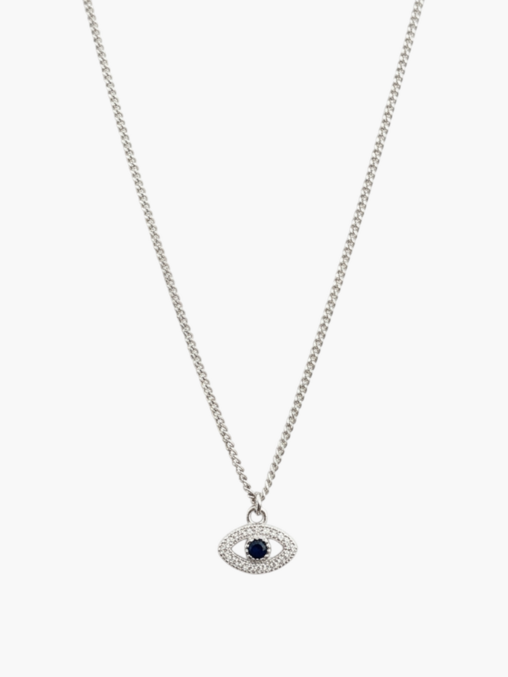 Evil Eye Zircon Necklace