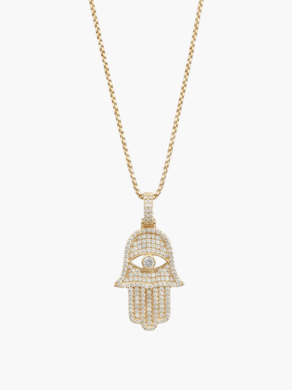 Hamsa Large Necklace