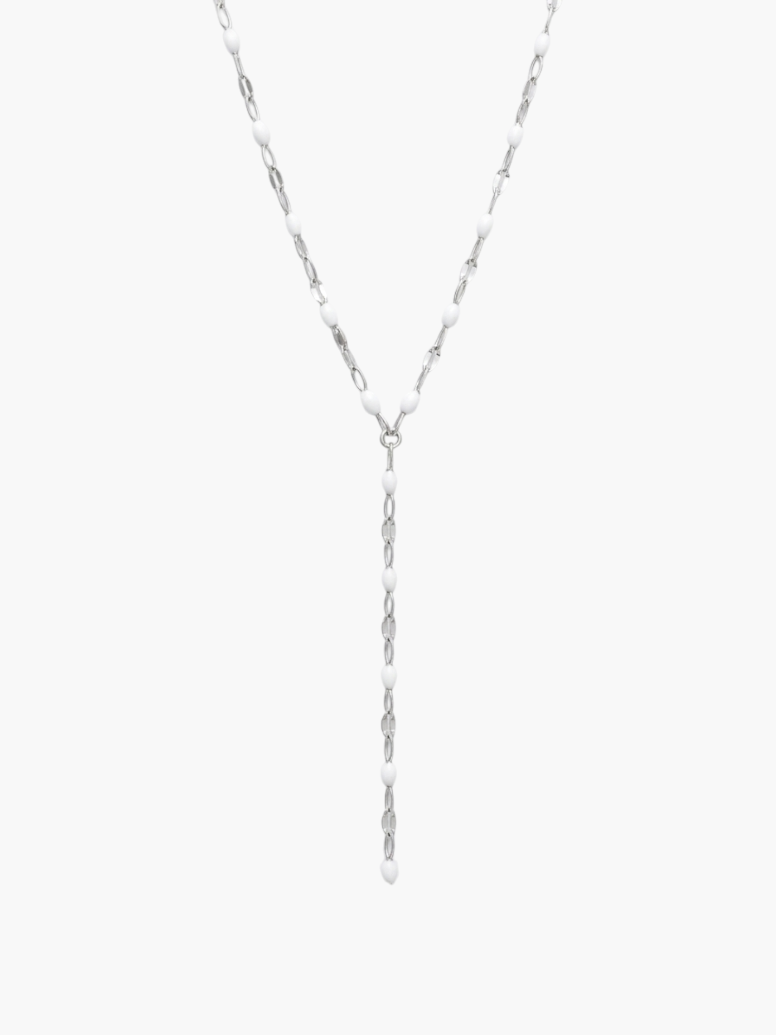 Lariat Lip Colors Chain Neklace
