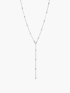 Lariat Ball Chain Necklace