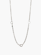 Heart Cable Chain Necklace
